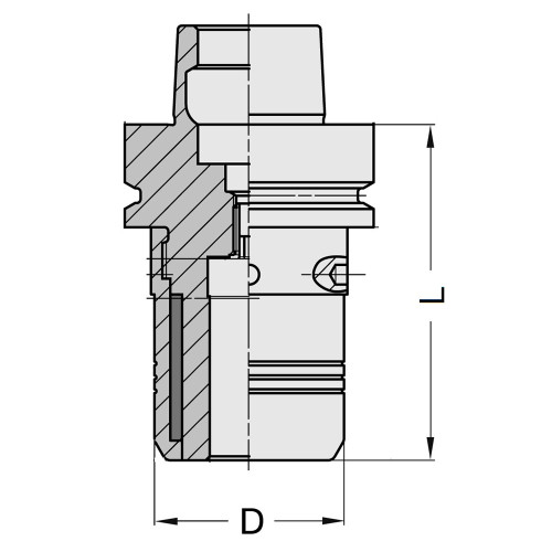 Патрон HSK63F Sino JSO SINO25 RH