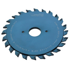 Пилка дискова підрізна двокорпусна PCD H=6,0 Wirutex D=120 B=2,8-3,6 b=2,2 d=20 Z=12+12 FZ