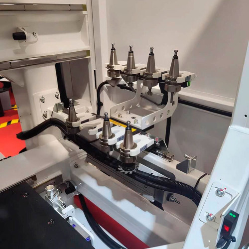 Сверлильно-присадочный центр с ЧПУ Nanxing ND612CT с магазином