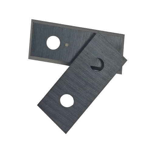 Ніж поворотний HM Z4 отв.2 KCR08 Kannenberg L=28,3 W=12 T=1,5 A=5° Z4