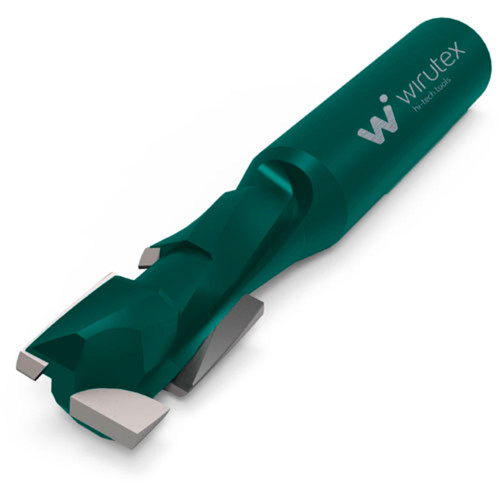 Фреза пряма PCD H=2,5 Wirutex Z=1+1 D=12 B=35 LT=83 S=12x40 Z=1+1 15°axial RH