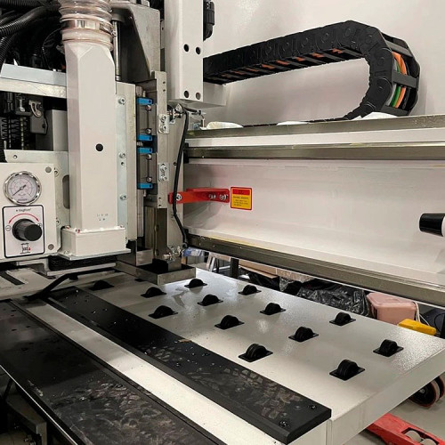 Сверлильно присадочный центр с ЧПУ Nanxing ND712D с двумя верхними сверлильными группами