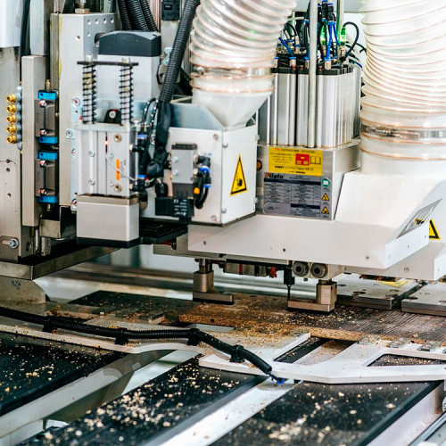 Сверлильно присадочный центр с ЧПУ Nanxing ND712D с двумя верхними сверлильными группами