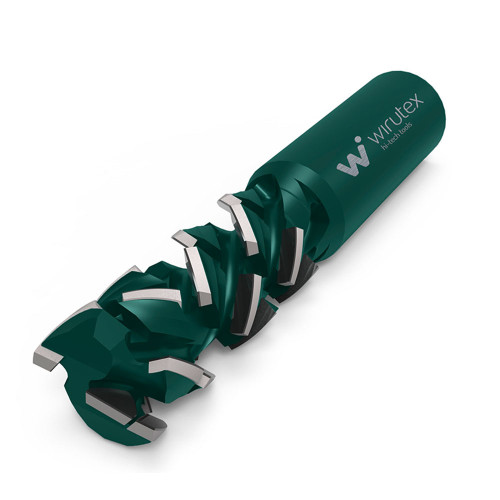 Фреза пряма PCD H=3,5 Wirutex QuGi D=25 B=23 LT=85 S=20x50 Z=2+2 45°axial RH