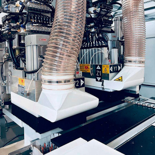 Сверлильно-присадочный центр с ЧПУ Nanxing ND612DT с магазином