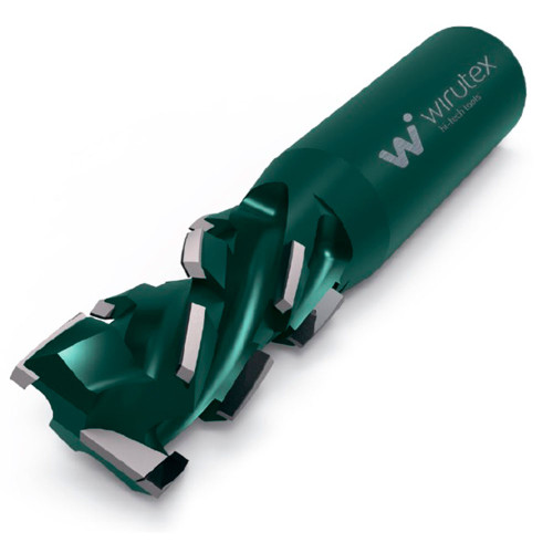 Фреза пряма PCD H=2,5 Wirutex TiGi D=20 B=27 LT=85 S=20x50 Z=2+2 30°axial RH