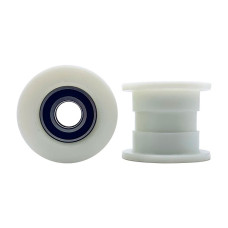 Ролик опорний  пластиковий OEM D=65 Dn=16 H=62